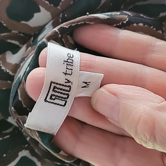 Vintage silk blouse - Picture 6 of 7